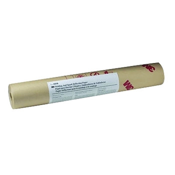 3M Welding and Spark Deflection Paper, 24 in X 150 ft, Flame-Retardant Paper, Brown (1 EA / EA)