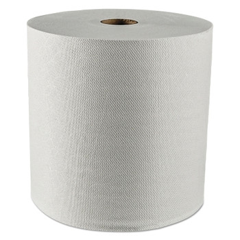 Kimberly-Clark Professional White Hard Roll Towels, White, 8 in W x 425 ft L, Hard Roll (12 ROL / CS)