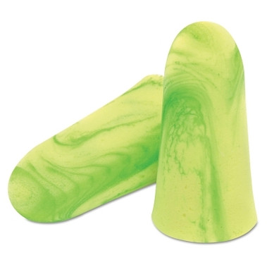 Moldex Goin' Green Foam Earplugs, Foam, Green, Uncorded, Box (200 PR / BX)