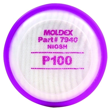 Moldex 7000 & 9000 Series Filter Disk, Oil and Non-oil Particulates, P100 (1 PR / PR)