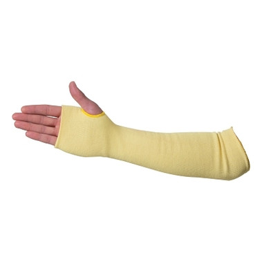 Honeywell Hand Protection Heat and Cut Resistant Sleeves, 18 in Long, Yellow (25 EA / BX)