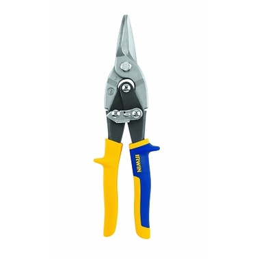 Irwin Utility Snip, 1-5/16 in Cut L, Aviation, Straight/Wide-Curve Cuts (1 EA / EA)