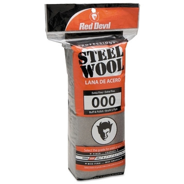 Red Devil Steel Wool, Extra Fine, #000 (16 EA / PK)