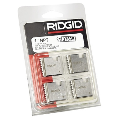 Ridgid Manual Threading/Pipe and Bolt Dies Only, 1 in - 11-1/2 NPT, 12R (1 SET / SET)