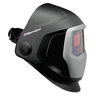3M Personal Safety Division Speedglas 9100 Series Helmet with Auto-Darkening Filter, Variable 5, 8 to 13, Black, 2.8 in x 4.2 in Window (1 EA / EA)