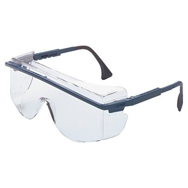 Honeywell Uvex Astrospec OTG 3001 Eyewear, IR 5.0 Lens, Anti-Scratch, Hard Coat, Black Frame (1 EA / EA)