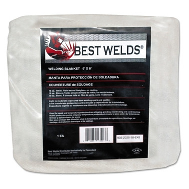 Best Welds Welding Blanket, 8 ft X 6 ft, Silica, Tan, 18 oz (1 EA / EA)