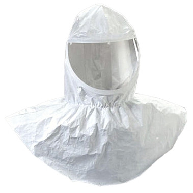 3M Personal Safety Division Hood and Head Cover Accessories, Hood w/Visor & Collar, For Supplied Air Systems (10 EA / CA)