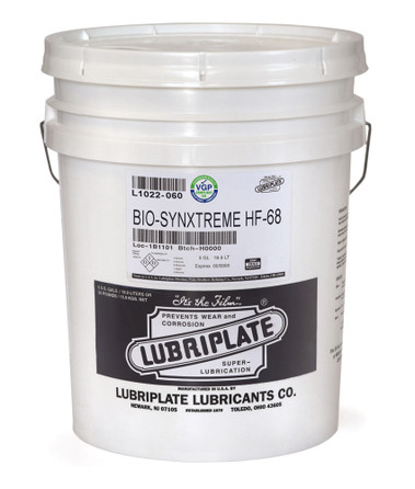 LUBRIPLATE BIO-SYNXTREME HF-68, 05gal., (1 PAIL/EA)