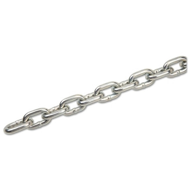 Peerless Grade 30 Proof Coil Chains, Size 3/16 in, 400 ft, 800 lb Limit, Zinc (400 FT / DR)