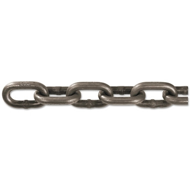 Peerless Grade 43 High Test Chains, Size 1 in, 60 ft, 34000 lb Limit, Self Colored (60 FT / DR)