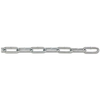 Peerless Coil Chains, Size 2/0, 520 lb Limit, Bright Zinc (250 FT / PAL)