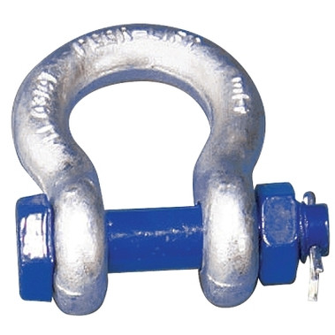 Peerless Safety Pin Anchor Shackles, 3/4 in Bail Size, 4.75 Tons (25 EA / CT)