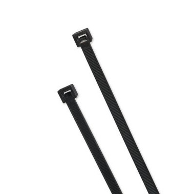 Anchor Brand Elite Cold Weather Cable Ties, 120 lb Tensile Strength, 15 in L, Black, 100 Ea/Bag (100 EA / BG)