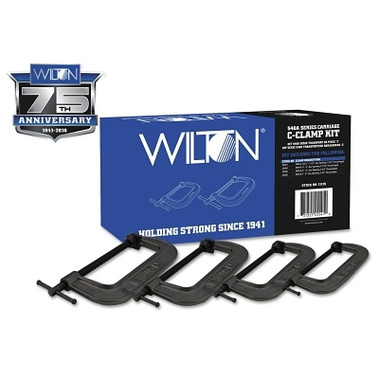 Wilton 540A Series Carriage C-Clamp Kit, 1 3/4 in - 3 1/4 in Throat Depth (1 EA / EA)