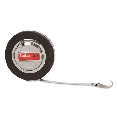 Crescent/Lufkin Artisan Diameter and Tree Tapes, 3/8 in x 20 ft, 1/10 in, Chrome Clad (1 EA / EA)