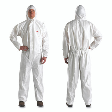 3M Personal Safety Division Disposable Protective Coverall 4510 Series, White, 2X-Large (25 EA / CA)