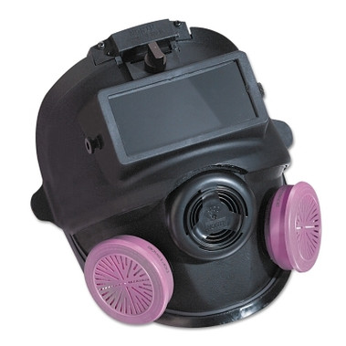 Honeywell North 5400 Series Low Maintenance Full Facepiece Respirator, Medium/Large, Particulates;Chemical;Contamination;Gas, Elastomer Body (1 EA / EA)