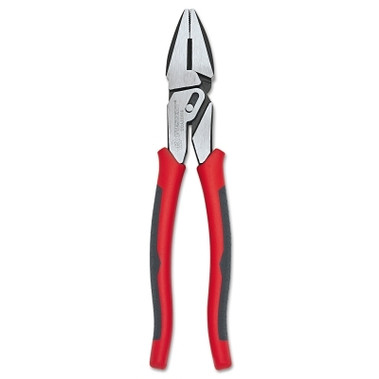 Crescent Pivot Pro Lineman's Compound Action Pliers, 9 in Length, Side Cut, Comfort Grip (3 EA / PK)