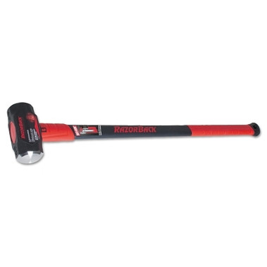 RAZOR-BACK Sledge Hammers, 6 lb, 34 1/4 in Fiberglass Handle (1 EA / EA)