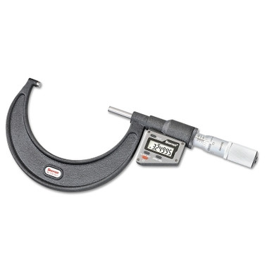 L.S. Starrett 3735 Series Electronic Micrometer without Output, 3"-4", .0001", Inch/Metric (1 EA / EA)