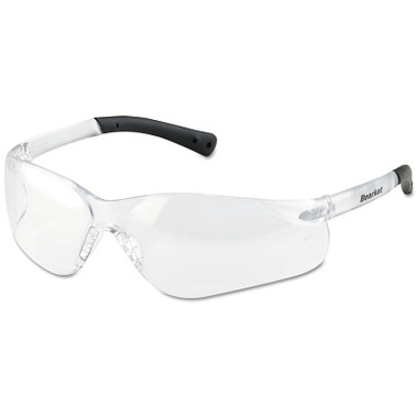 MCR Safety BearKat BK3 Series Safety Glasses, Clear Lens, Anti-Fog, Durmass Scratch-Resistant, Clear Frame (12 PR / DZ)