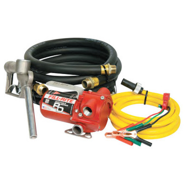Fill-Rite RD Series Portable Fuel Transfer Pump, 12 V, 3/4 in (NPT), 8 ft Discharge Hose (1 EA)