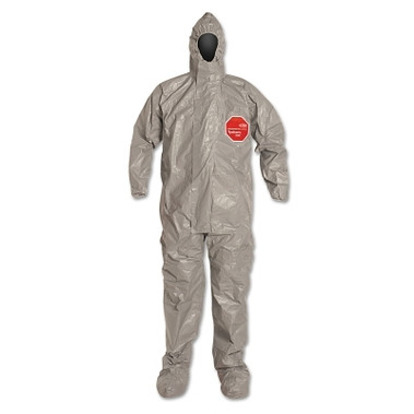 DuPont Tychem F Coverall, Gray, Small (6 EA / CA)