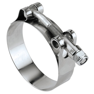 Ideal Heavy-Duty T-Bolt Clamp, 2 1/2"-2 7/8" Dia, 3/4"W, Stainless Steel (10 EA / BX)