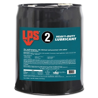 LPS 2 Industrial-Strength Lubricant, 5 gal Pail (5 GA / PA)