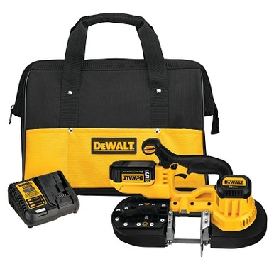 DeWalt Band Saw Kits, (1) 5.0 Battery Pack;Blade;Charger;Kit Bag;Wrench (1 EA / EA)