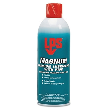 LPS Magnum Premium Lubricant with PTFE, 11 oz Aerosol Can (12 CAN / CS)