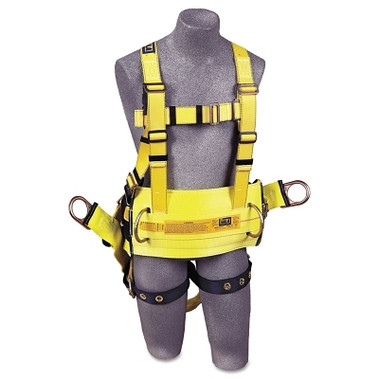 DBI-SALA Delta Derrick Harness with Pass Thru Connection, Extended Back D-Ring, Medium (1 EA / EA)