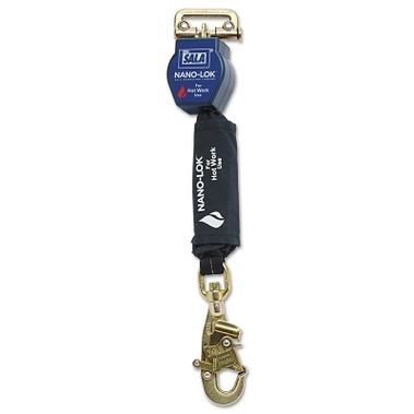 DBI-SALA Nano-Lok Quick Connect Self Retracting Lifelines For Hot Work Use, Swivel Snap (1 EA / EA)