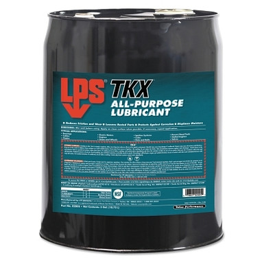 LPS TKX All-Purpose Penetrant Lubricants and Protectants, 5 gal, Pail (5 GAL / PAL)