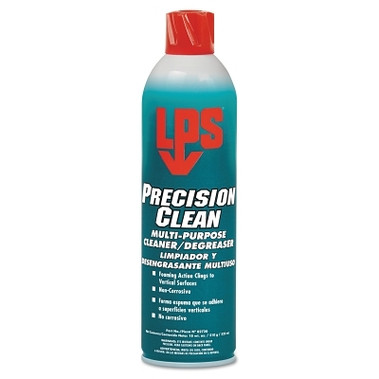 LPS Precision Clean Multi-Purpose Cleaner/Degreaser, Ready-to-Use,  20 oz Cap Vol, Aerosol Can, Citris Odor (12 CAN / CS)