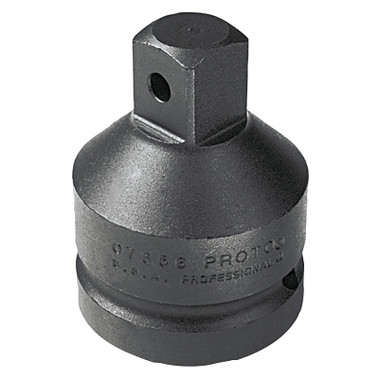 Proto Impact Socket Adapter, 1/2 in Female Dr, 3/8 in Male Dr, 1-7/16 in L, Pin Lock (1 EA / EA)