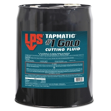 LPS Tapmatic #1 Gold Cutting Fluids, 5 gal, Pail (5 GAL / PAL)