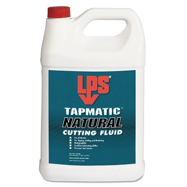 LPS Tapmatic Natural Cutting Fluids, 1 gal, Container (4 GAL / CS)