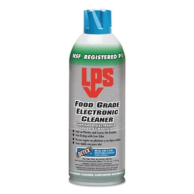 LPS Food Grade Electronic Cleaners with DETEX, 11 oz Aerosol Can, Hydrocarbon (12 CN / CA)