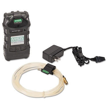 MSA ALTAIR 5X Multigas Detector Deluxe Kit, CO/H2S/LEL/O2, Color LCD Display, 10 ft Sampling Line, 1 ft Probe (1 EA / EA)