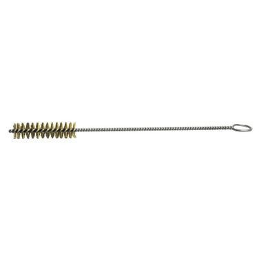 Weiler 1/4" Hand Tube Brush, .003 Brass, 1-1/2" B.L. (STS-1/4) (10 EA / CTN)