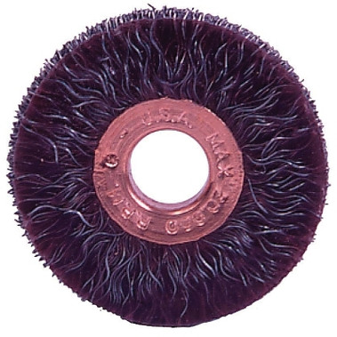Weiler Polyflex Small Diameter Wire Wheel, 1 1/4 in D, .014 Steel (10 EA / CTN)