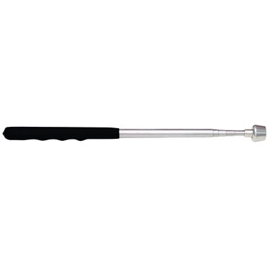 Ullman Extra Long Telescoping MegaMag Magnetic Pick-Up Tool, Stainless Steel, 16 lb, 12-3/4 in to 48 in (1 EA / EA)