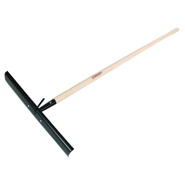 RAZOR-BACK Concrete Rake w/Rebar Hook, 20 in Steel Blade, 60 in White Ash Handle (1 EA / EA)