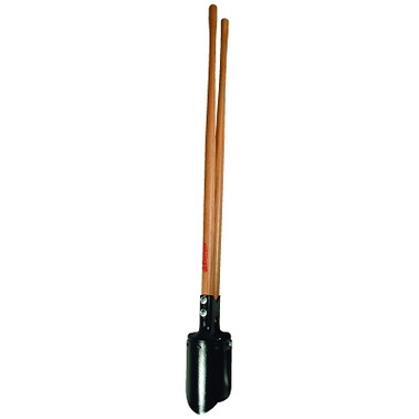 RAZOR-BACK Post Hole Digger, 11-1/2 in Beveled Blades, 6 in Spread, Hercules Pattern, 48 in Straight American Hardwood Handles (2 EA / BDL)