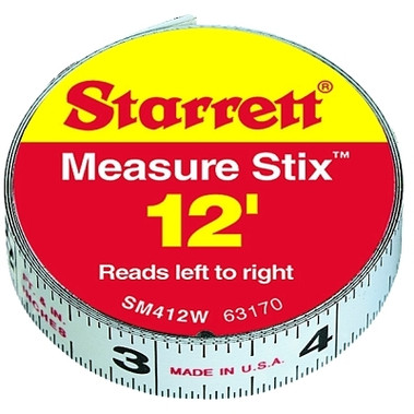 L.S. Starrett SM412W 1/2"X12' MEASURE (1 EA / EA)