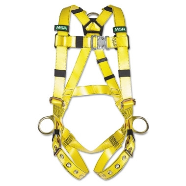 MSA Gravity Coated Harness, Hip D-Rings, Standard (1 EA / EA)