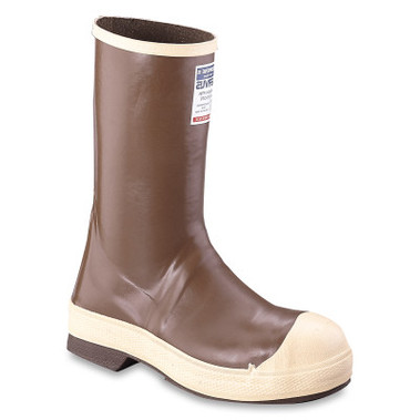 Servus Neoprene Steel Toe Boots, 12 in H, Size 11, Copper/Tan (1 PR/PR)