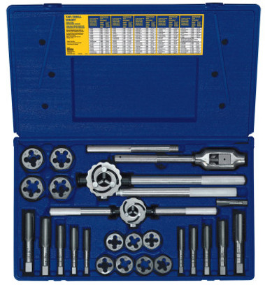 Irwin Hanson 25-pc Metric Tap & Hex Die Set (1 ST/ST)